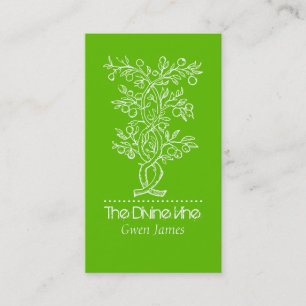 Branch Fruit Tree Landscaper Or Gardener Business Business Card