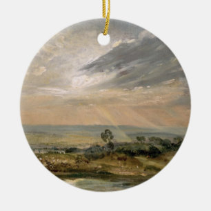 Branch Hill Pond, Hampstead Ceramic Tree Decoration