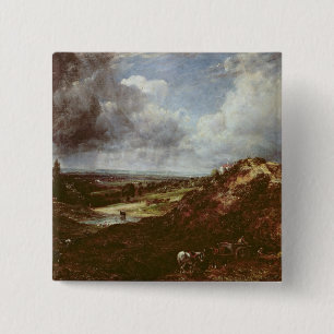 Branch Hill Pond, Hampstead Heath, 1828 15 Cm Square Badge