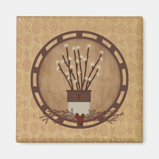 Branch Lights Magnet (Front)