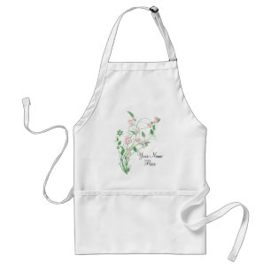Branch of Pink Cherry Blossom Standard Apron