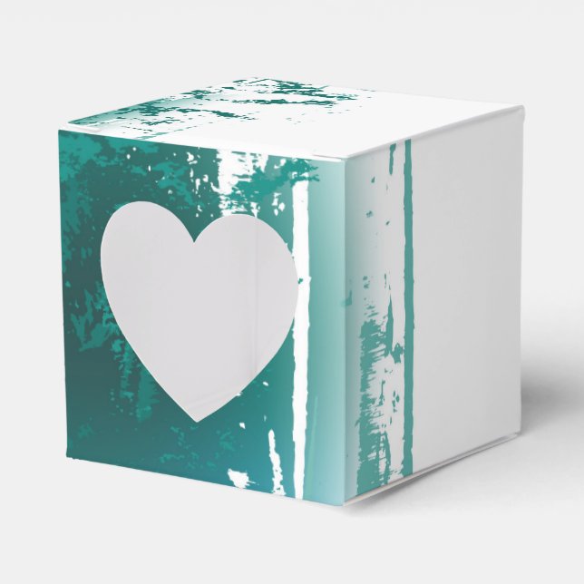 Branch with Golden Leaves Ginko Biloba Favour Box (Front Side)