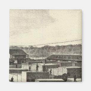 Branch yard, Princeton Lumber & Improvement Co Magnet