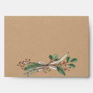 Branches and Berries Peace and Joy Envelope