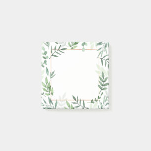 Branches And Leaves Framed Post-it Notes