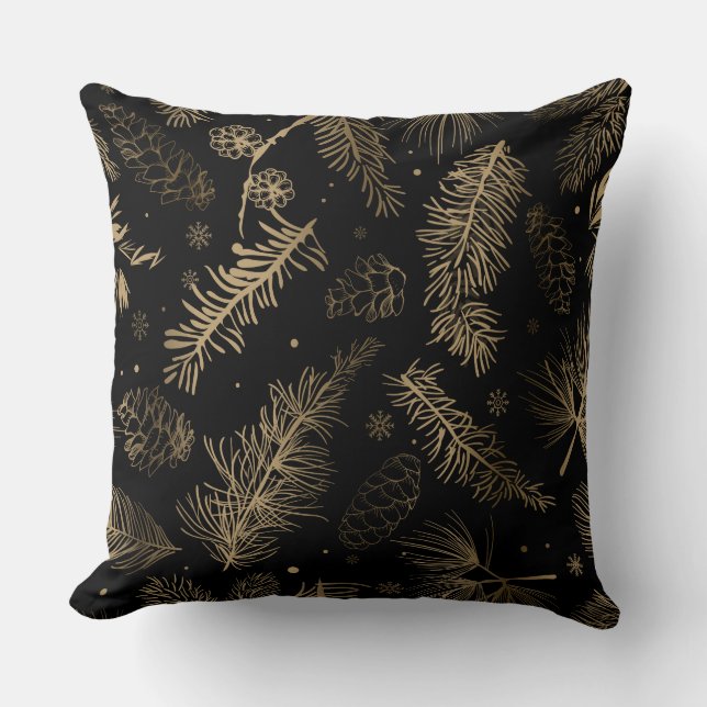 Branches and Pine 2 Cushion (Front)