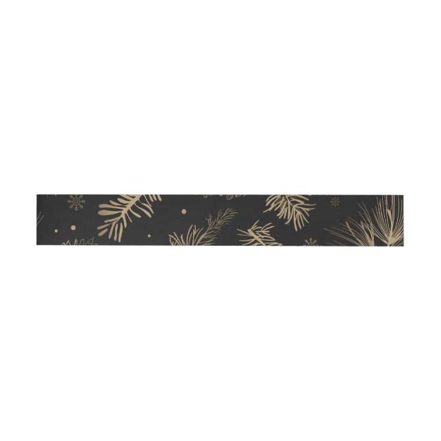 Branches and Pine 2 Wrap Around Label (Individual)