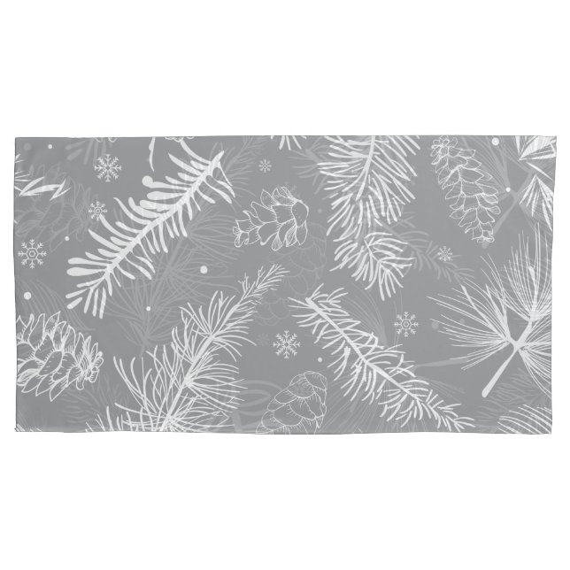 Branches and Pine 4 Pillowcase (Front)