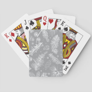 Branches and Pine 4 Playing Cards