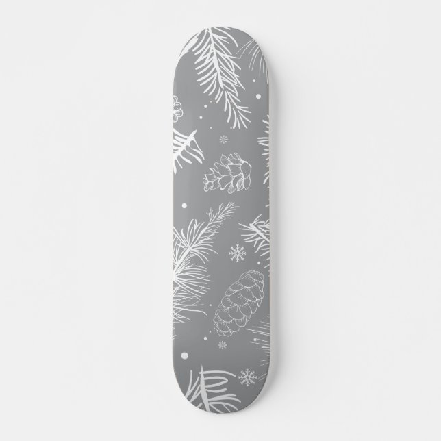Branches and Pine 4 Skateboard (Front)