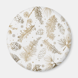 Branches and Pine Magnet