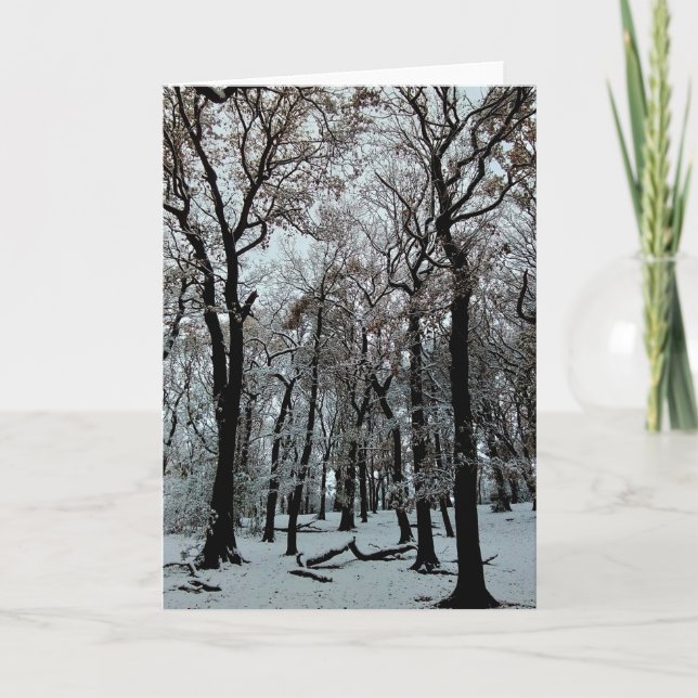 Branches and trees card (Front)