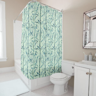 Branches bamboo. shower curtain