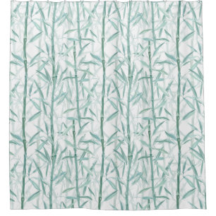 Branches bamboo. shower curtain