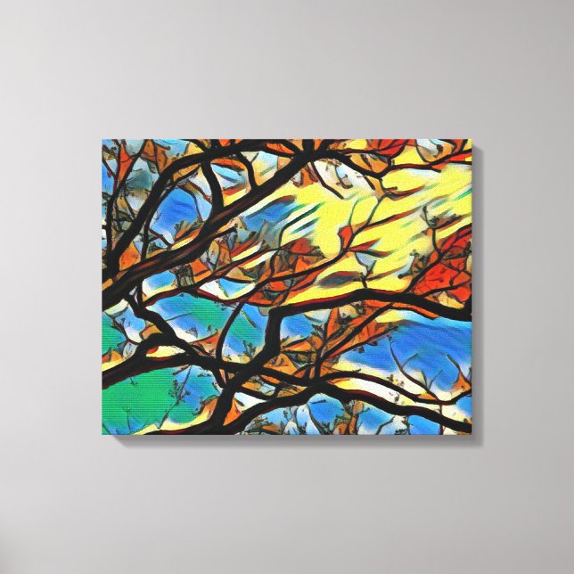 Branches Canvas Print (Dreaming) 20 X 16 (Front)