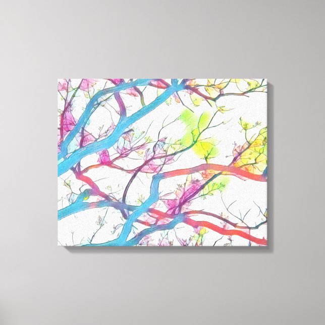 Branches Canvas Print (Floating) 20 X 16 (Front)
