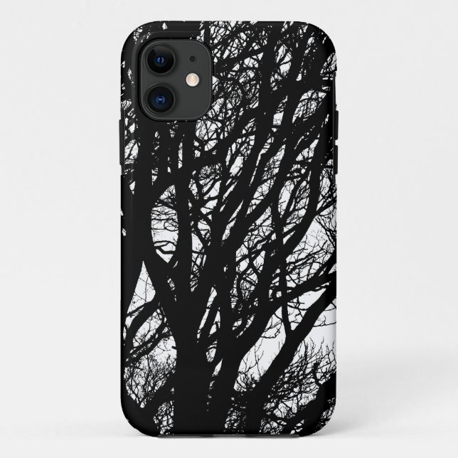 Branches High Contrast Case-Mate iPhone Case (Back)