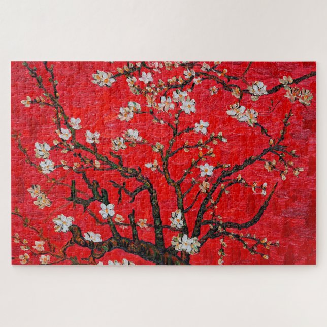 Branches of Almond Tree in Blossom, Van Gogh Jigsaw Puzzle (Horizontal)