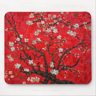 Branches of Almond Tree in Blossom, Van Gogh Mouse Mat