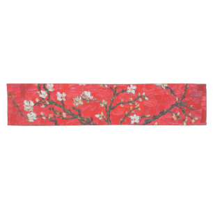Branches of Almond Tree in Blossom, Van Gogh Short Table Runner