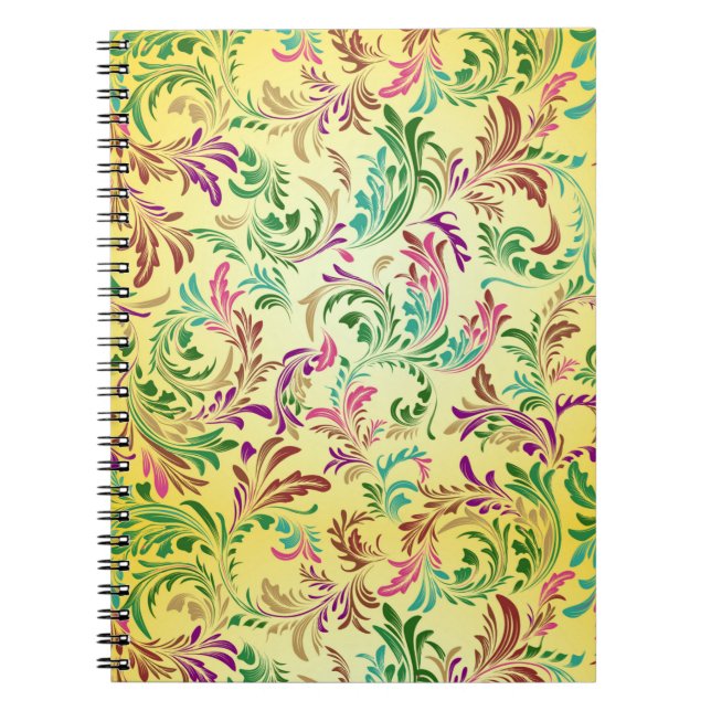 Branches Pattern Design-78466 Notebook (Front)