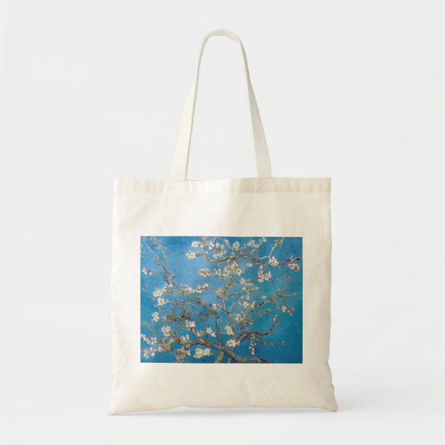 Branches with Almond Blossom Van Gogh painting Tote Bag (Front)