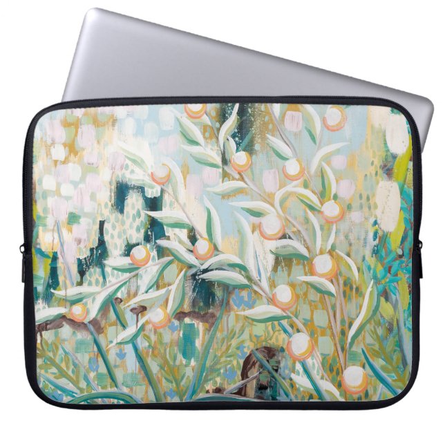 Branches with Fruit by Morgan Boszilkov Laptop Sleeve (Front)