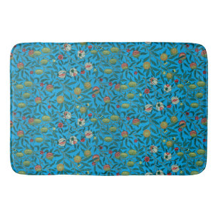 Branches with pomegranates by William Morris Bath Mat