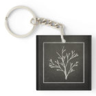 Branching Tree Sapling Chalk Drawing