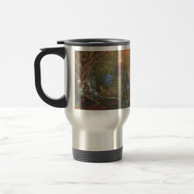 Brancusi Quote Mug. (Travel) Travel Mug (Left)