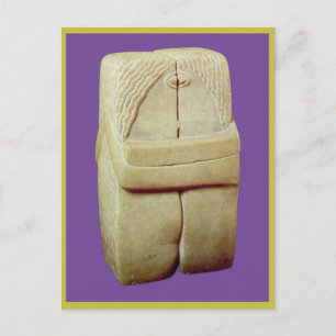 Brancusi, The Kiss, Fine Art,  Holiday Postcard