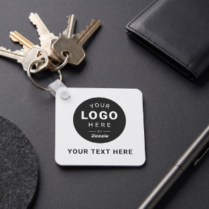 Brand Logo and Text Your Way Key Ring