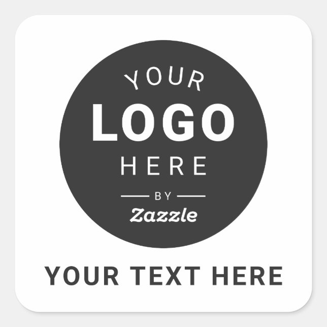Brand Logo Your Way Square Sticker (Front)