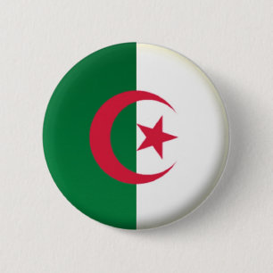 BRAND NEW!! - ALGERIA PIN BACK BADGE