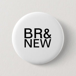 Brand New Band 6 Cm Round Badge