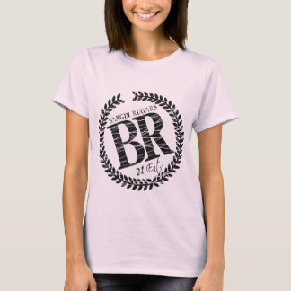 Brand New "BR" Logo Tee (Pink)