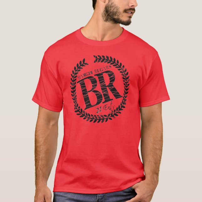 Brand New "BR" Logo Tee (Red) (Front)