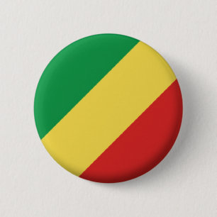 BRAND NEW!! - CONGO PIN BACK BADGE