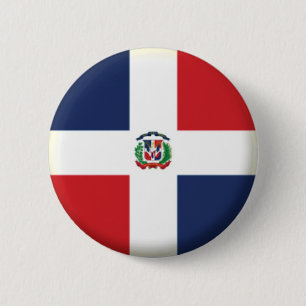 BRAND NEW!! - DOMINICAN REPUBLIC PIN BACK BADGE