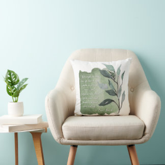 Brand New Ending Motivational Throw Pillow