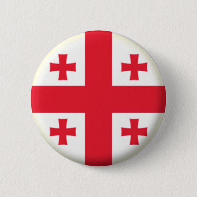 BRAND NEW!! - GEORGIA PIN BACK BADGE (Front)