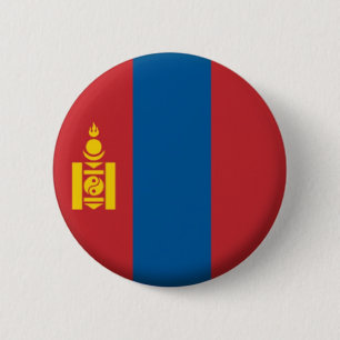 BRAND NEW!! - MONGOLIA PIN BACK BADGE