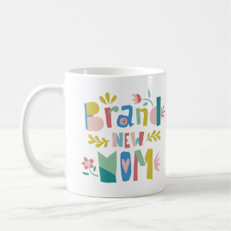 Brand New Mum Mug – Mother’s Day Floral Gift