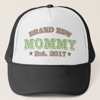 Brand New Mummy Est. 2017 (Green) Trucker Hat