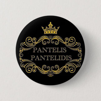 BRAND NEW!! - PANTELIS PANTELIDIS PIN-BACK BADGE