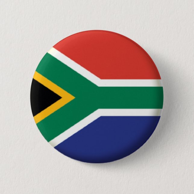 BRAND NEW!! - SOUTH AFRICA PIN BACK BADGE (Front)