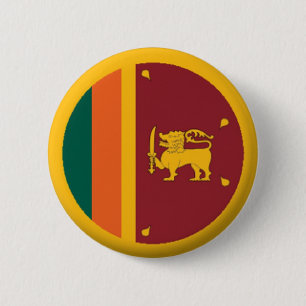 BRAND NEW!! - SRI LANKA PIN BACK BADGE
