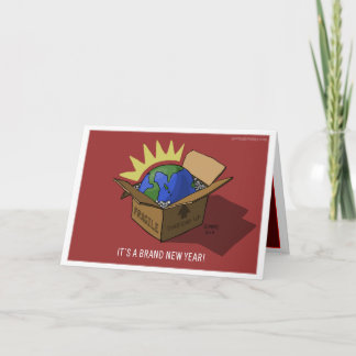 Brand New Year Holiday Card