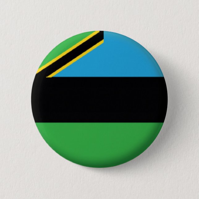 BRAND NEW!! - ZANZIBAR PIN BACK BADGE (Front)