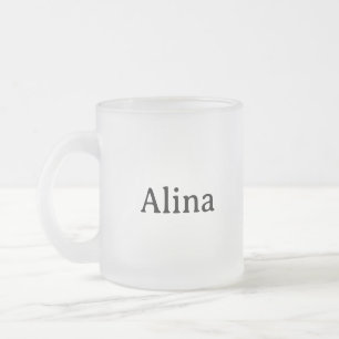 Brand Promotion 10 oz Frosted Glass Coffee Mug